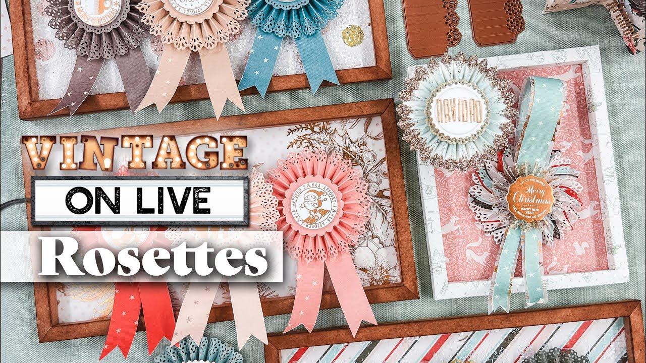 Rosettes - Como hacer escarapelas/rosetones de papel