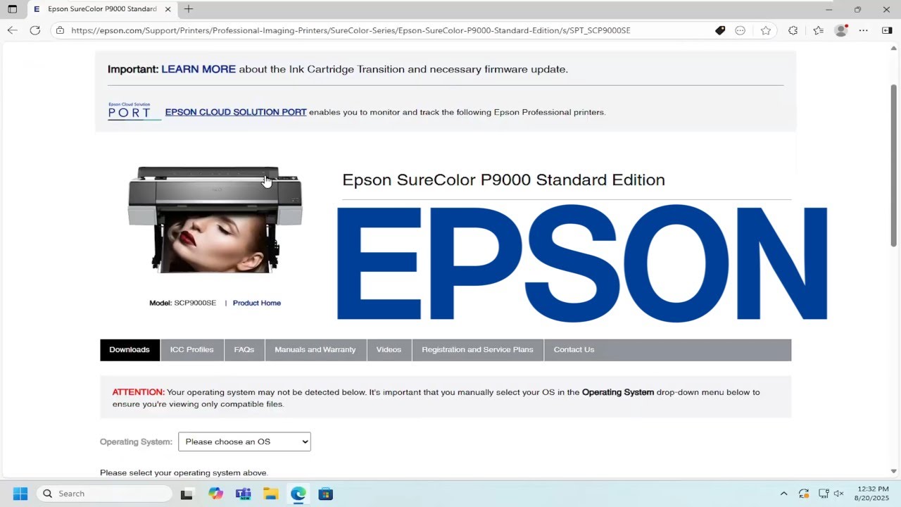 How To Install and Setup Epson SureColor P9000 Printer [Guide]