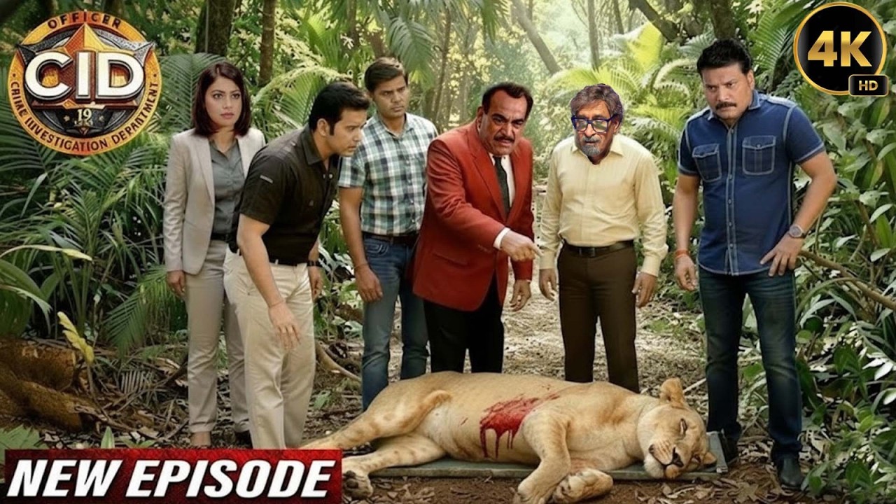 जंगल मिशन के दौरान CID Team ने बचाई घायल शेरनी की जान | CID New Episodes 2026