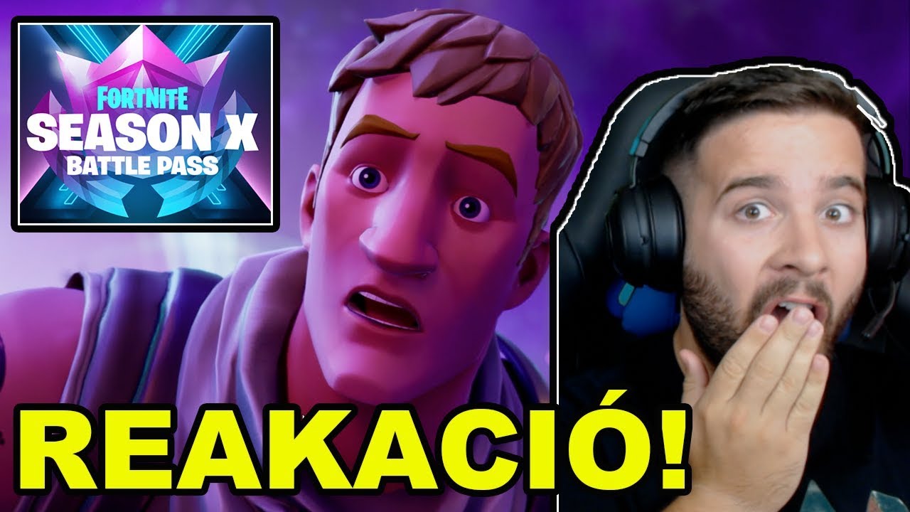 FORTNITE SEASON X BATTLE PASS ELSŐ REAKCIÓ !😱 | ÚJ SEASON - RENGETEG ÚJDONSÁG !