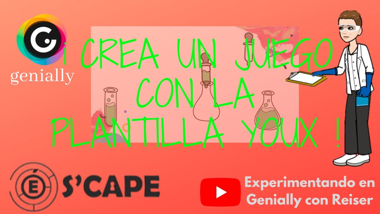 1 ejemplo para crear un JUEGO con la plantilla YOUX→EN GENIALLY