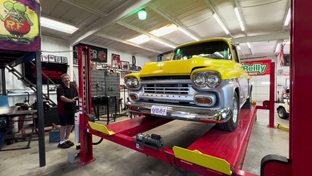 59 Chevy Pickup. What a beauty.