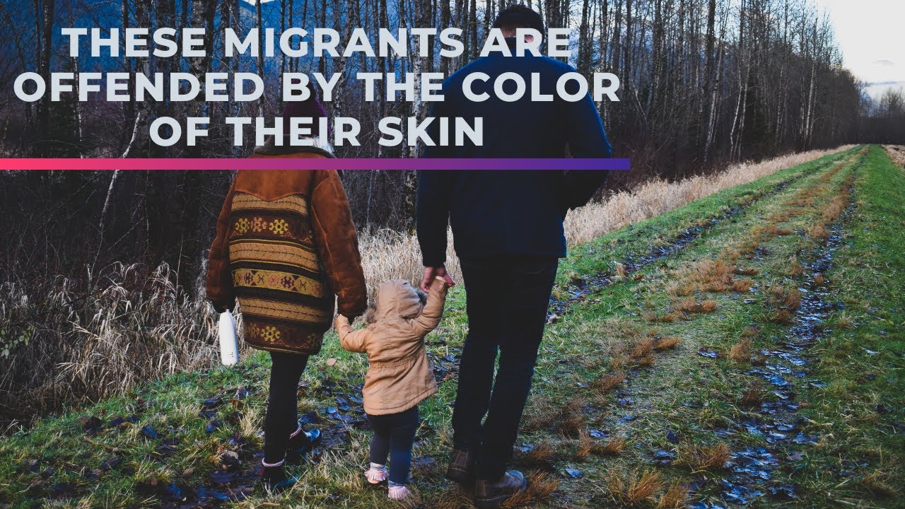 QUOTE IN STORY │These migrants are offended by the color of their skin.