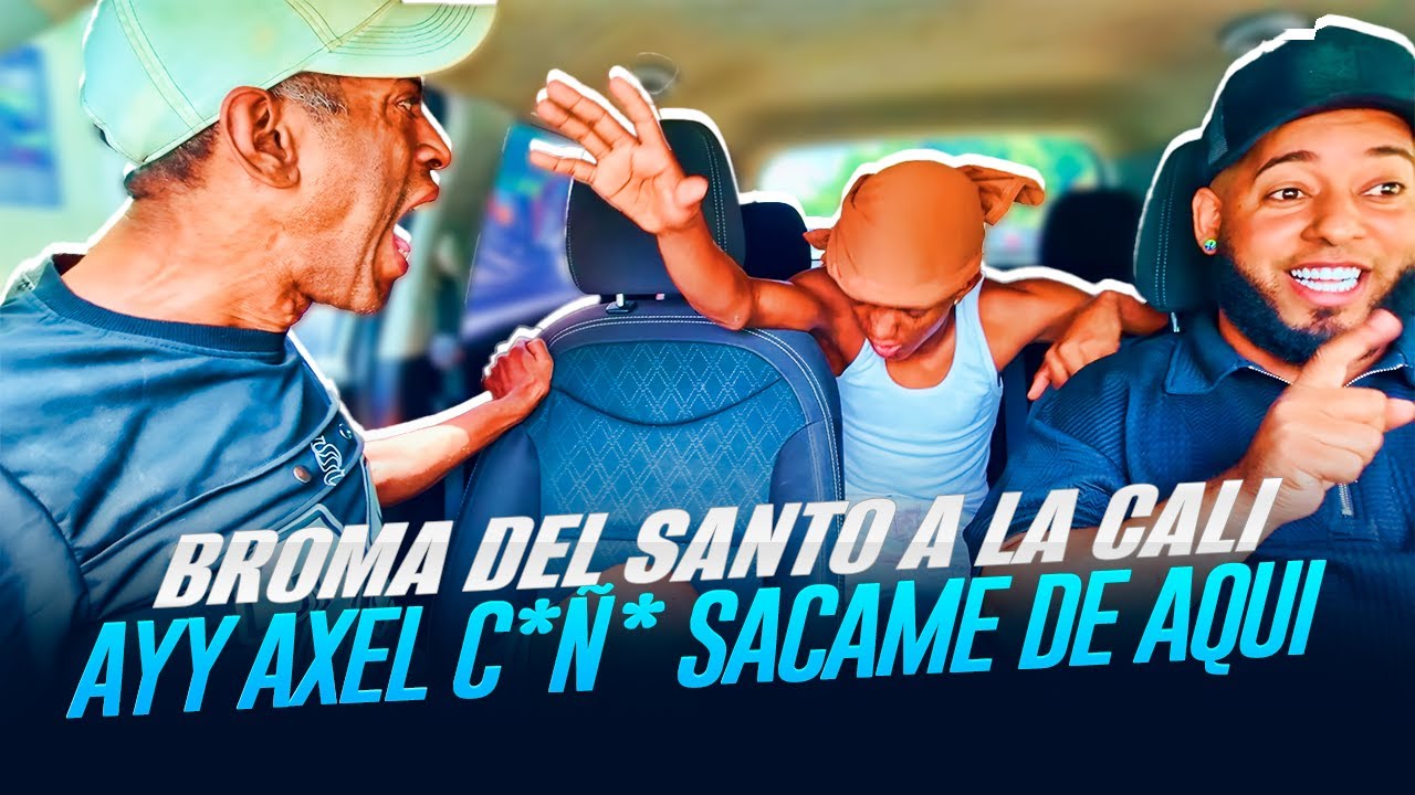 👉 A LA CALI LE SALE CORRIENDO EL ALMA CUANDO EL EXTRA SE MONTA EN SANTO 😱😂 | BROMA PESADA
