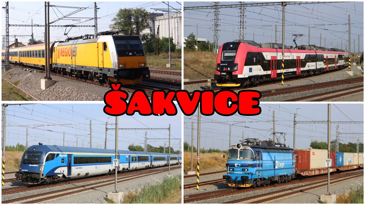 Vlaky Šakvice • 20.8.2024
