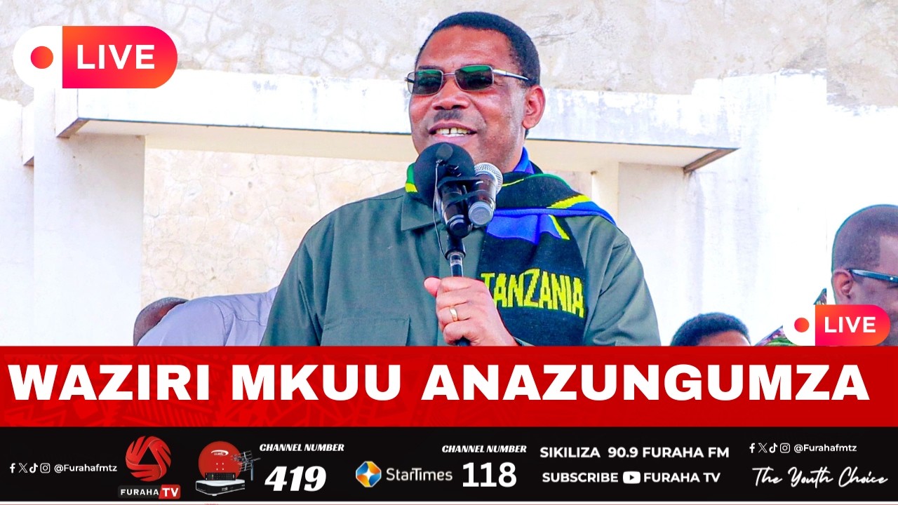 LIVE! WAZIRI MKUU KWENYE  UKAGUZI WA STAND YA NGANGAMFUMUNI