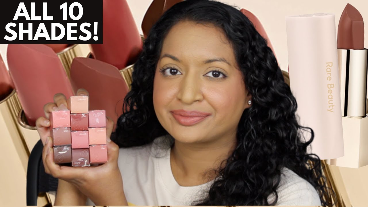 Rare Beauty Kind Words Matte Lipsticks Review & Swatches