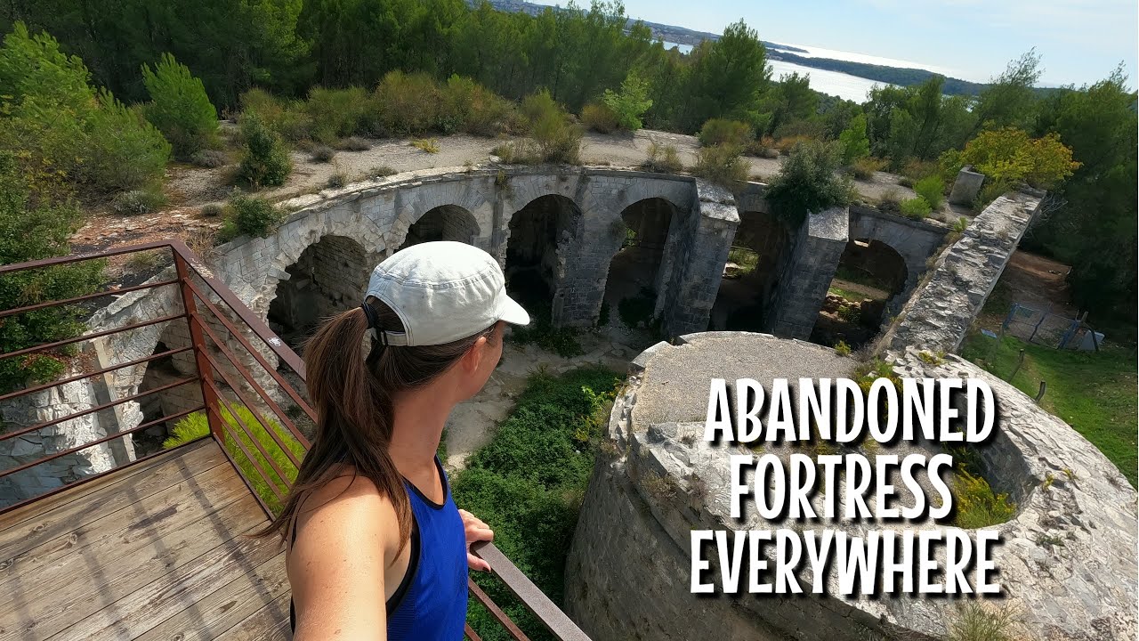 Exploring Abandoned Fortress Alone in the Woods is a Bit Scary