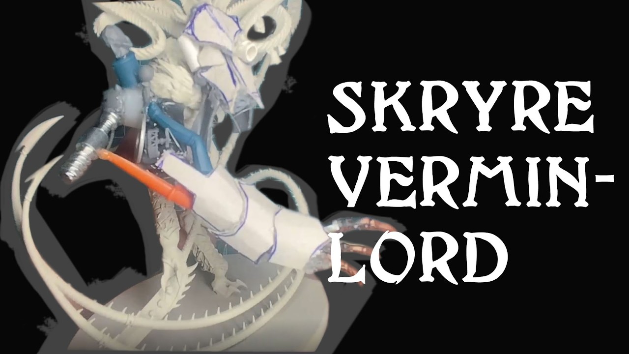 How I made my custom Verminlord | Full Kitbashing process