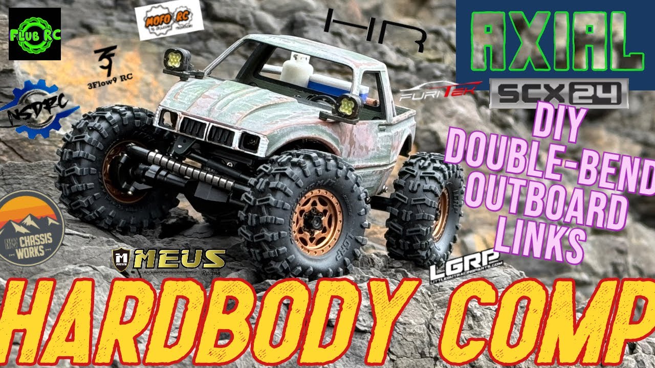 Сборка: SCX24 Hardbody Class Comp - NW Athos, FlubRC, Mofo, 3Flow9 и самодельные двухизогнутые по...