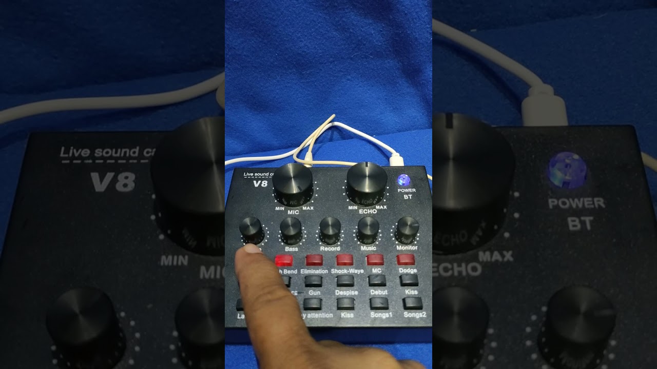 ใช้งาน​ V8​ Live​ sound​ card.