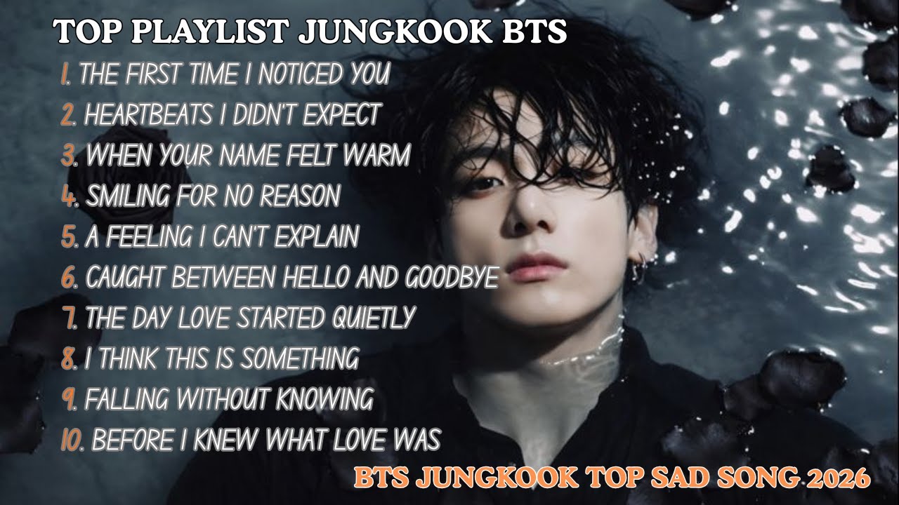 Jungkook (BTS) Heartbroken Songs Sad Playlist 🎵 Top Picks 2026