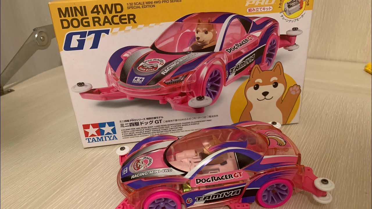 Unbox: mini 4WD dog racer GT