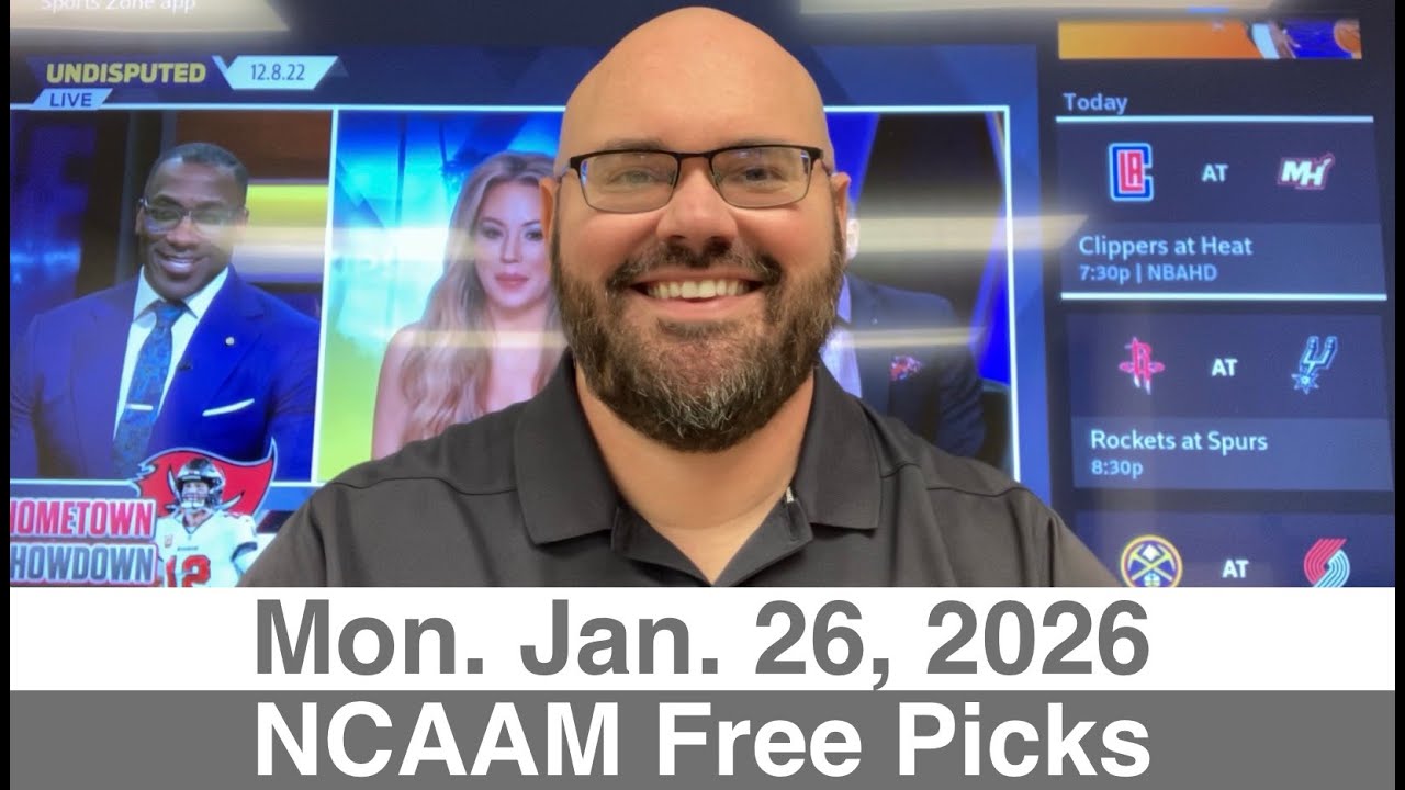 🏀 NCAAM Picks (1-26-26) Monday College Basketball Betting Predictions - Today's Daily Free Plays