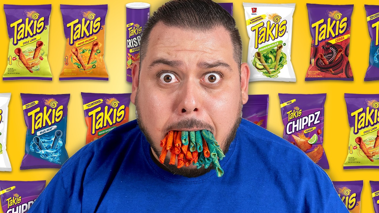 We Ate EVERY Takis Flavor