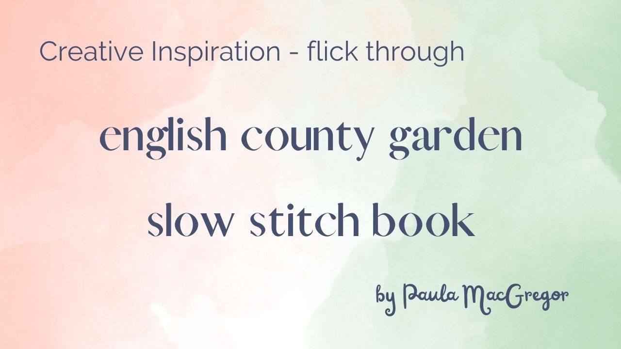 English Country Garden 'flick-through'