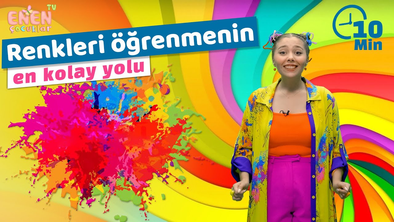 Renkleri öğrenmenin en kolay yolu