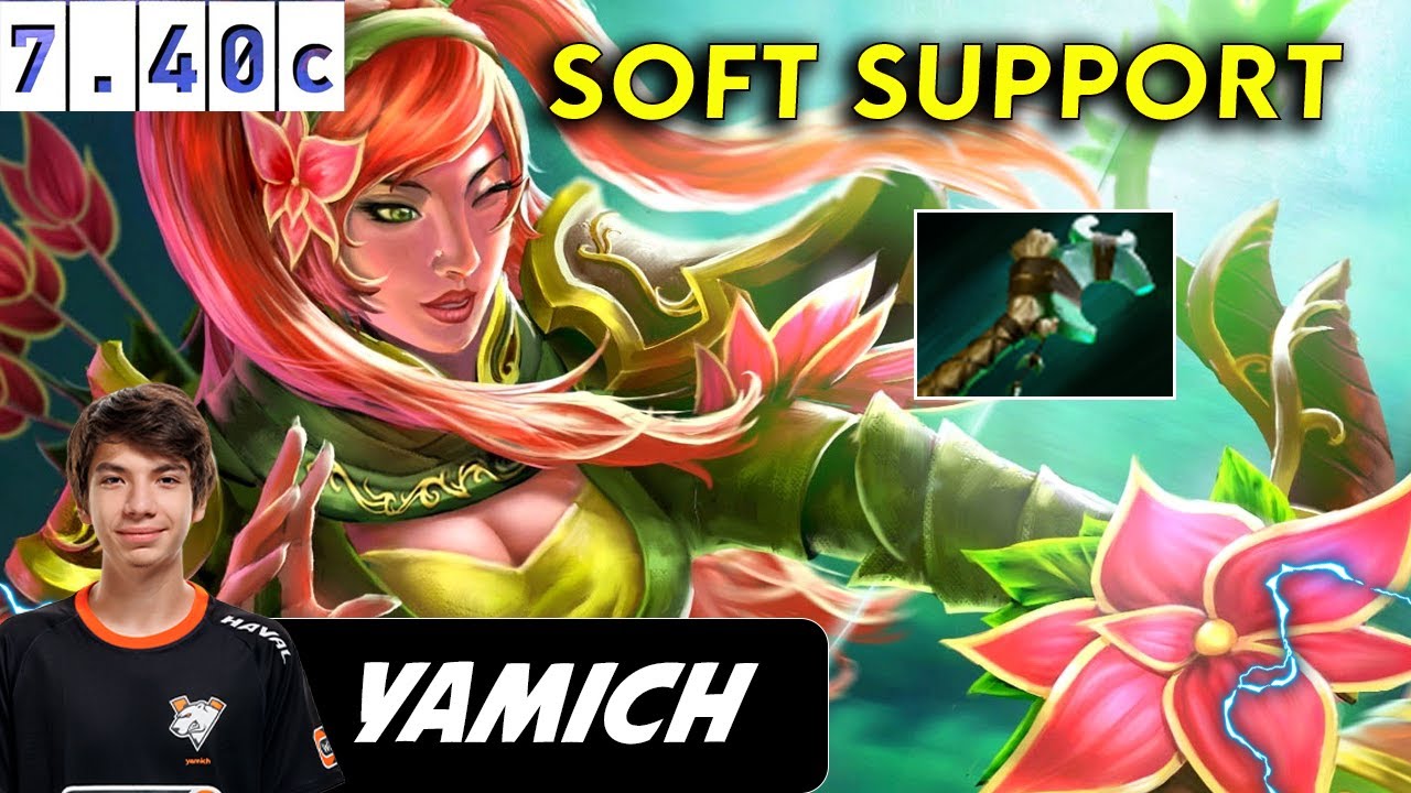 Yamich Windranger Soft Support - Dota 2 Patch 7.40c Pro Player Full Gameplay