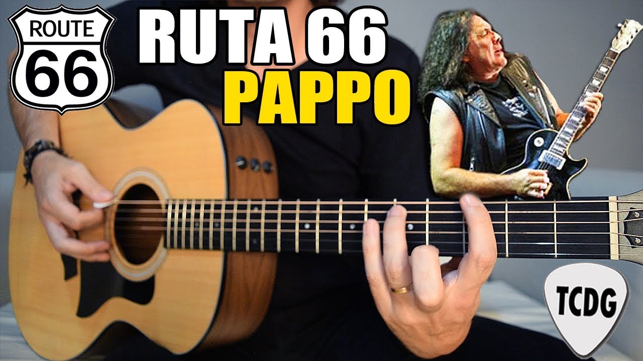 Blues fácil en guitarra acústica: Como tocar Ruta 66 (Pappo) para principiantes | TCDG