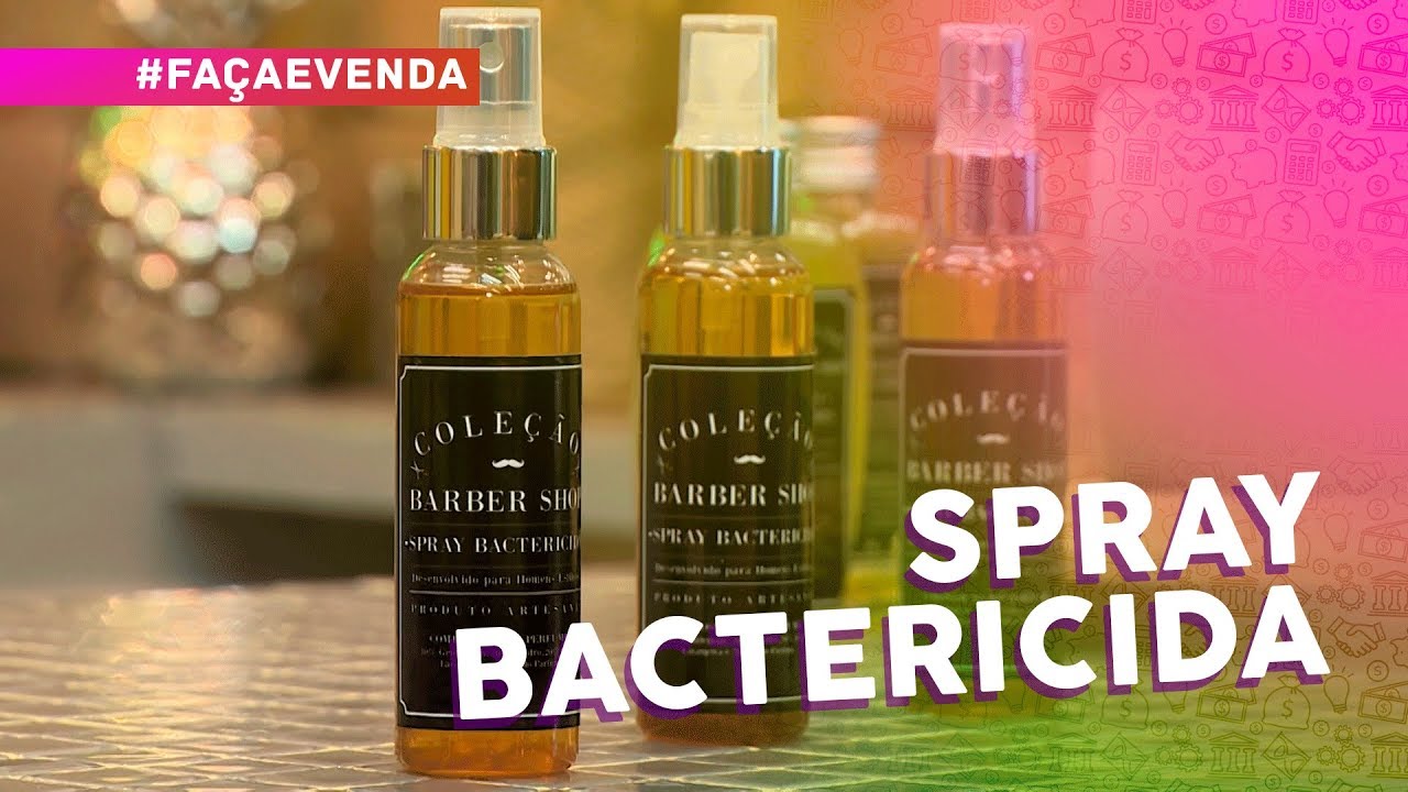 Minicurso de dia dos pais: spray bactericida por Peter Paiva