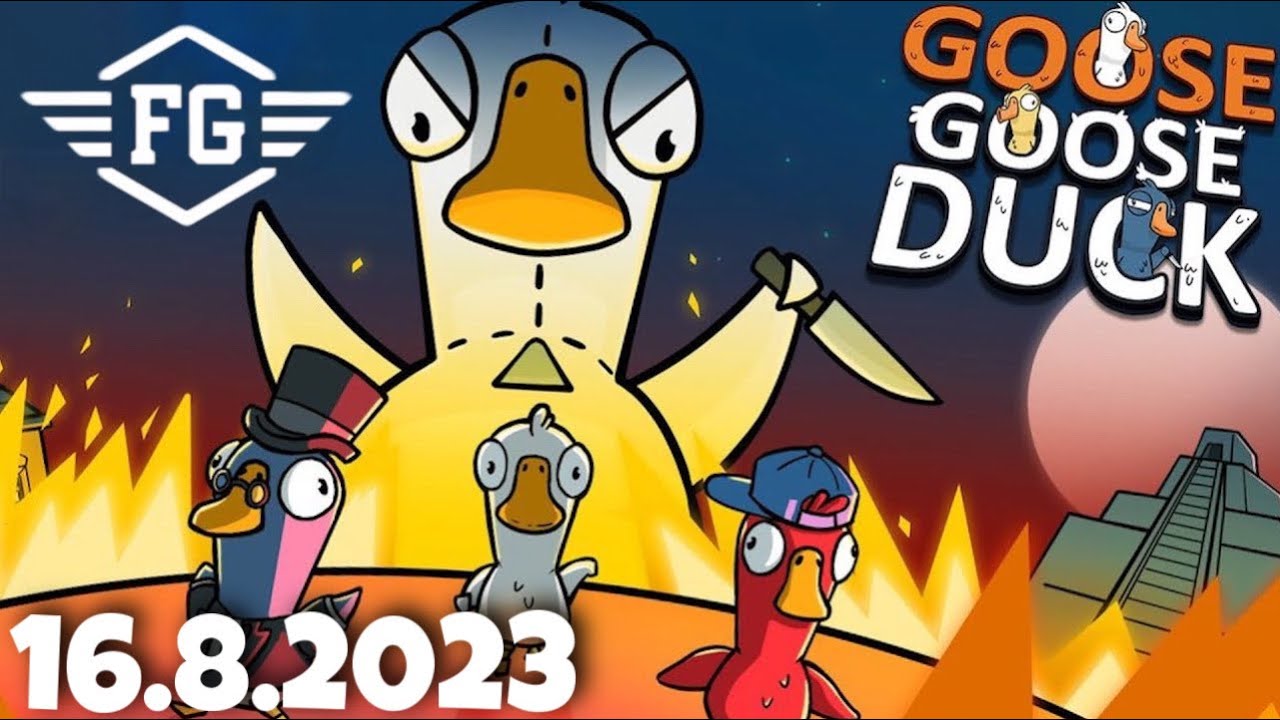 Goose Goose Duck | 16.8.2023 | @FlyGunCZ ft. @Herdyn @resttpowered @TVDEVi a další