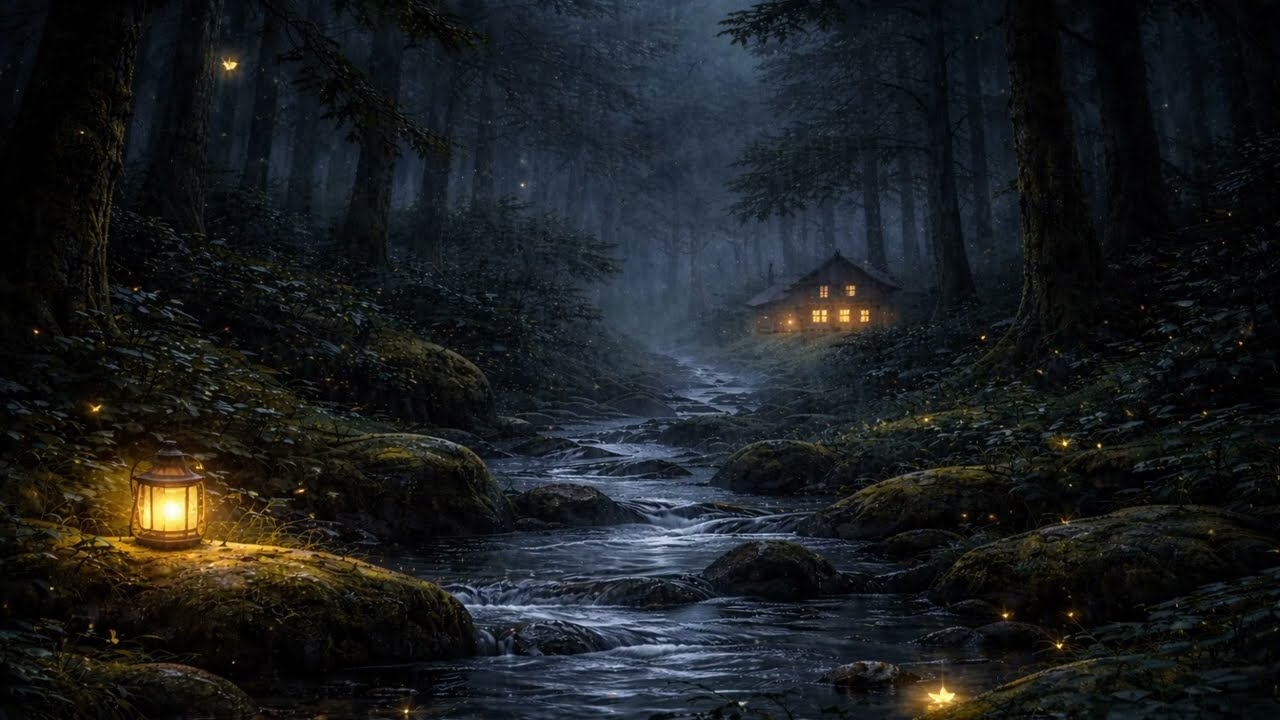 👉 8 Hour Dark Ambient Sleep Music 🌙 Deep Night Atmosphere