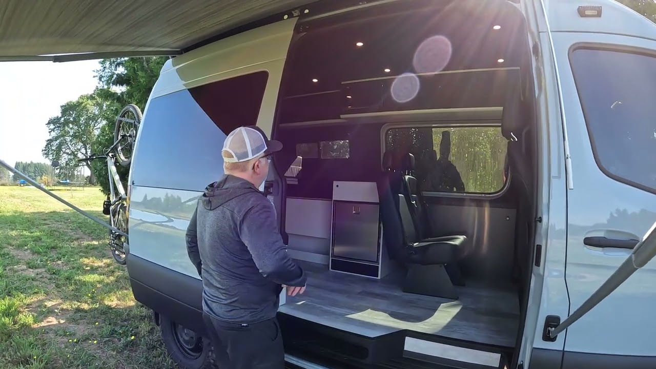 Ready to Camp!  2022 Sprinter 4x4 in Silver Grey