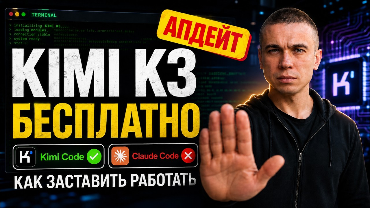 Kimi K3 БЕСПЛАТНО &mdash; как заставить её реально работать