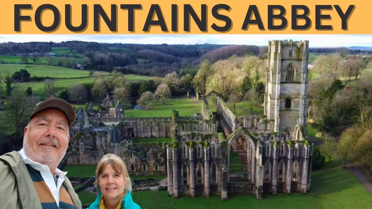 Stunning FOUNTAINS ABBEY In Ripon, North Yorkshire