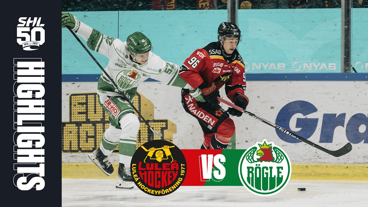 Luleå vs Rögle | 12 mars 2026 | Highlights