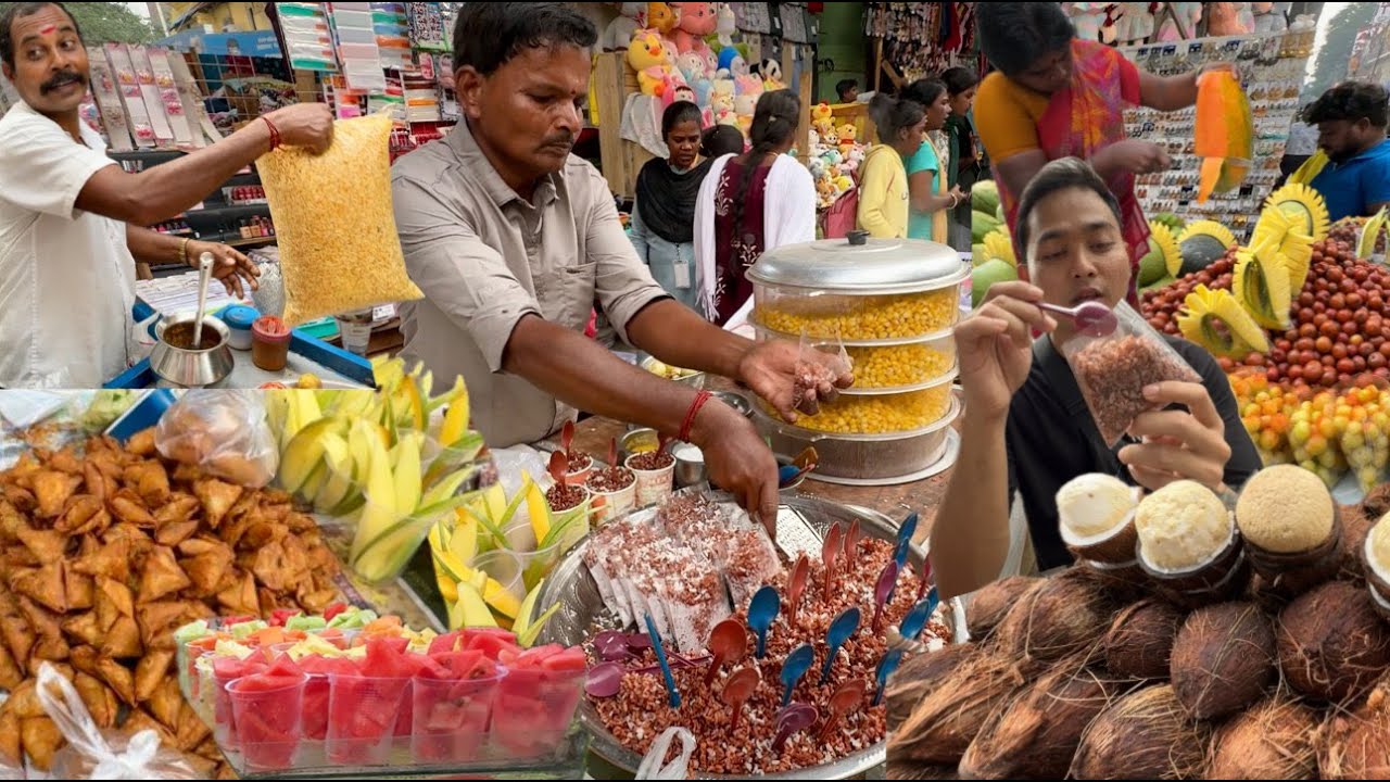 HAJAR HABIS JAJANAN APAPUN YG KITA TEMUIN DI INDIA SELATAN!SAMPE NASI MERAH JD CEMILAN😆SEMUA UNIK”🤤
