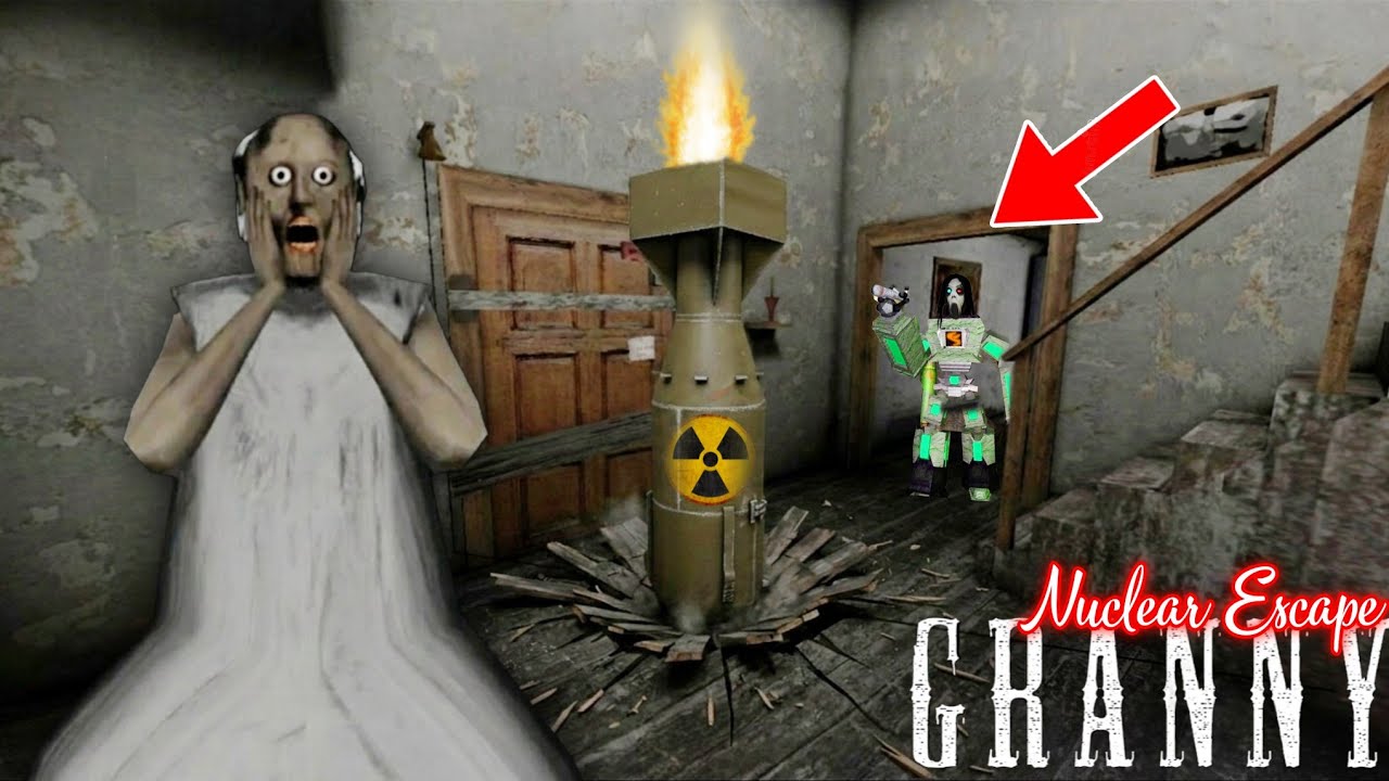 GRANNY Nuke Ending Full Gameplay Granny ke Sath JEFF The KILLER 
