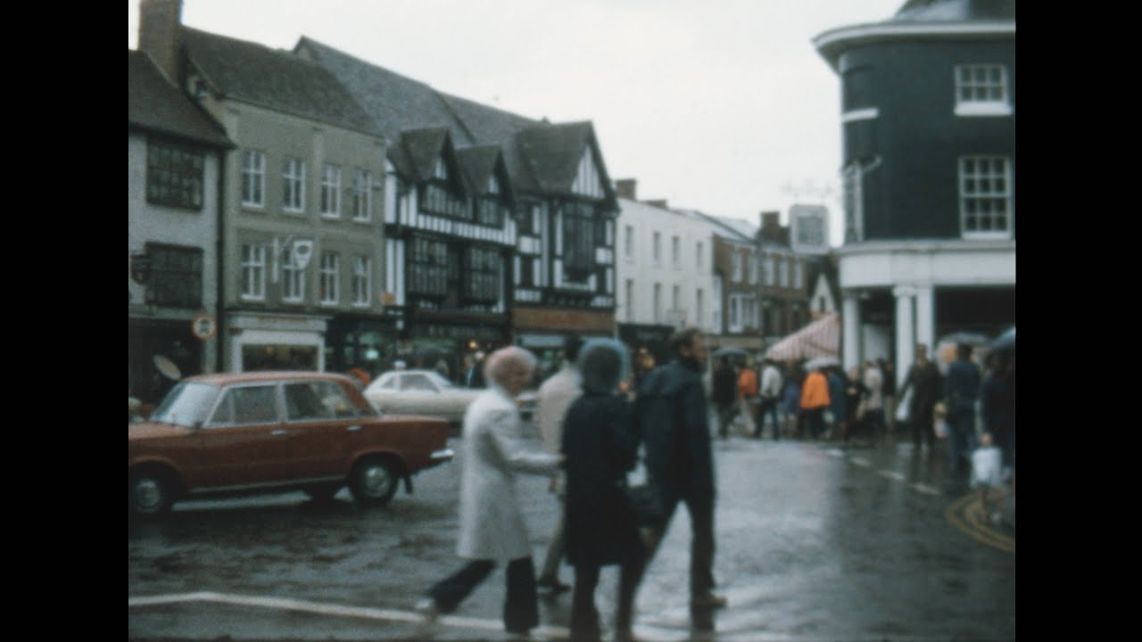 Stratford-upon-Avon 1974 archive footage