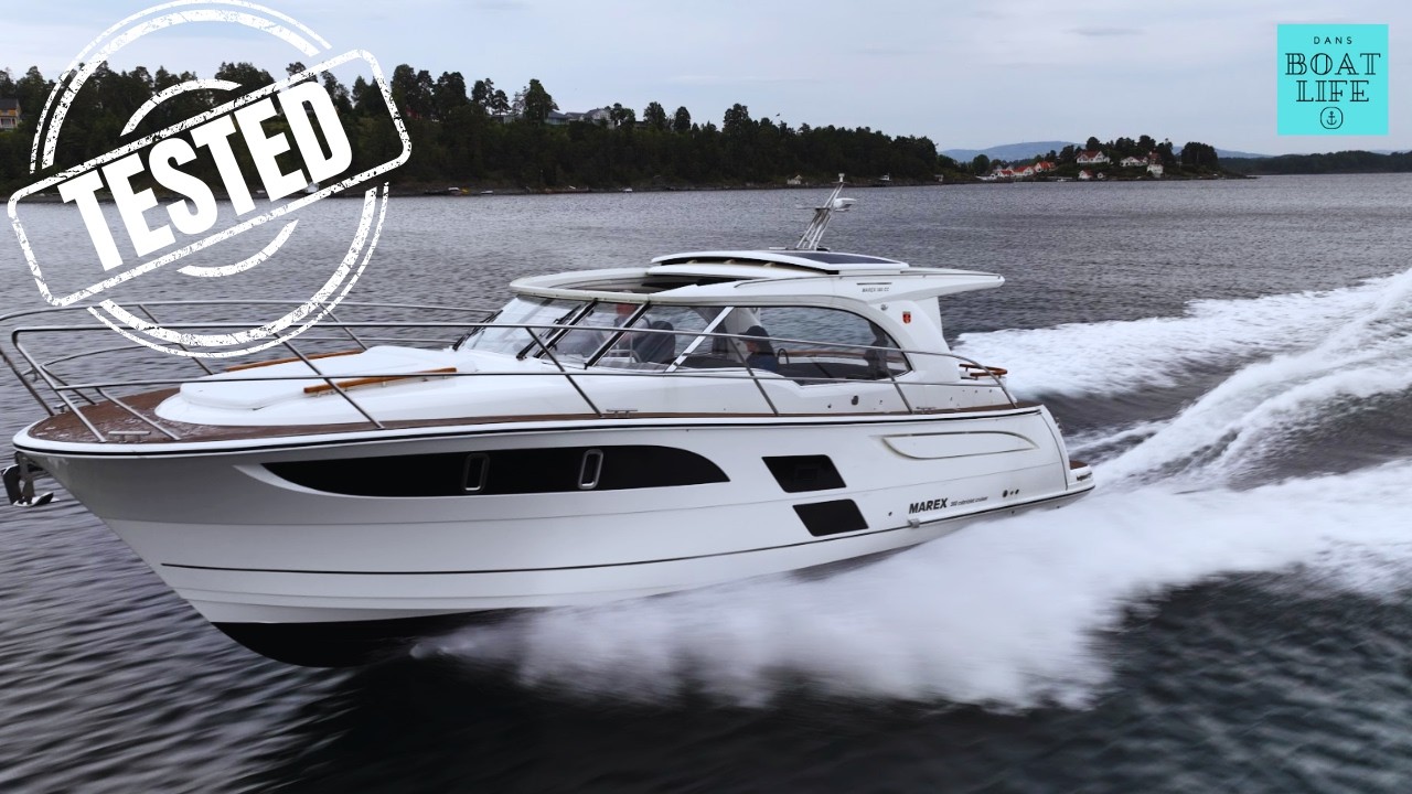 Parking practice - Waves - Speed & fuel burn | Marex 360 Test Drive