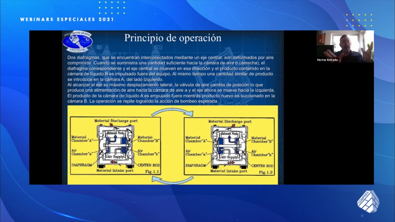 ⚙️Webinar Grupo Compres |  Buenas prácticas de instalación de bombas neumáticas de doble diafragma