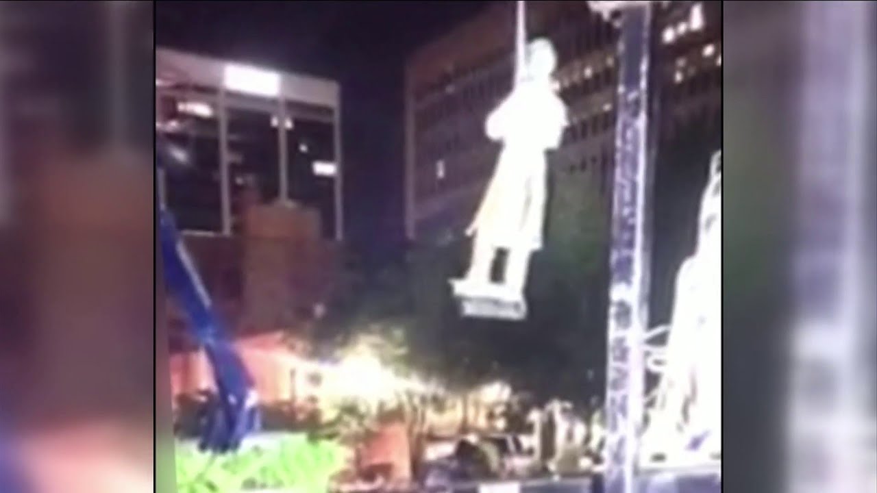 Confederate statue removed from park overnight; others in Jacksonville also coming down