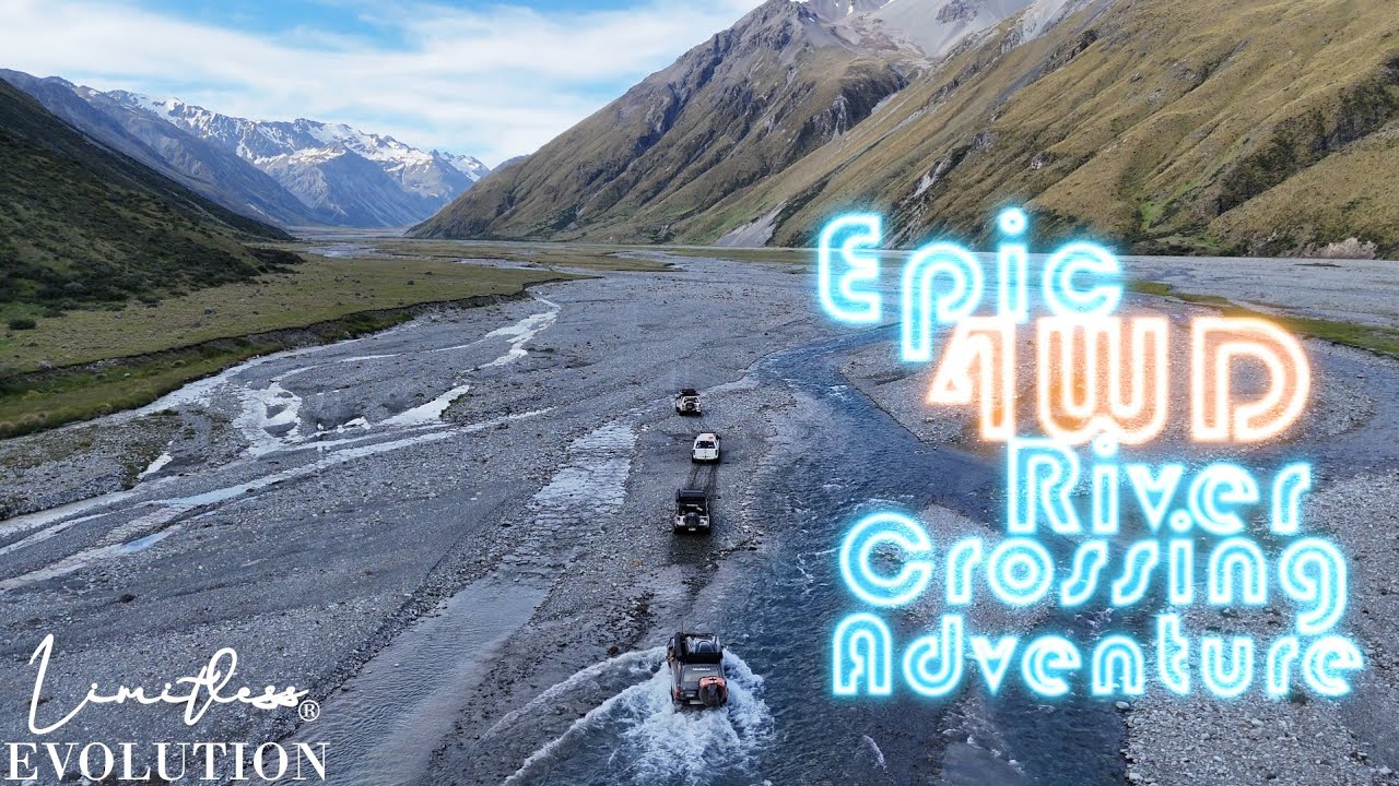 Macaulay Hut Track   Epic 4WD River Crossing Adventure