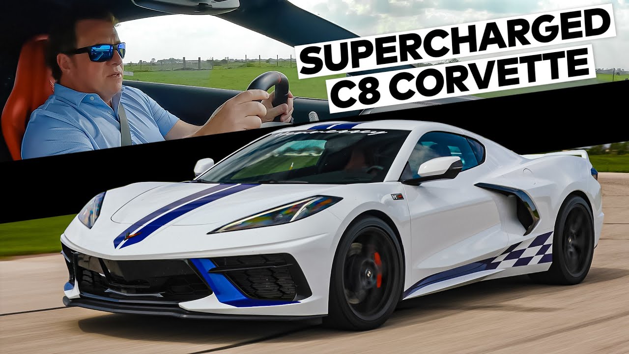 Doładowany C8 Stingray brzmi NIESAMOWICIE! // John Hennessey testuje Corvette H700 C8