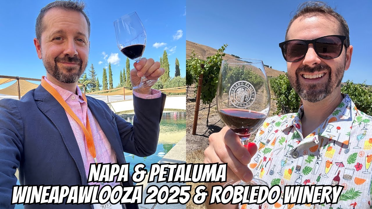 Napa/Petaluma/Sonoma Trip! - Wineapawlooza 2025, Robledo Family Winery, Petaluma Eats & More!