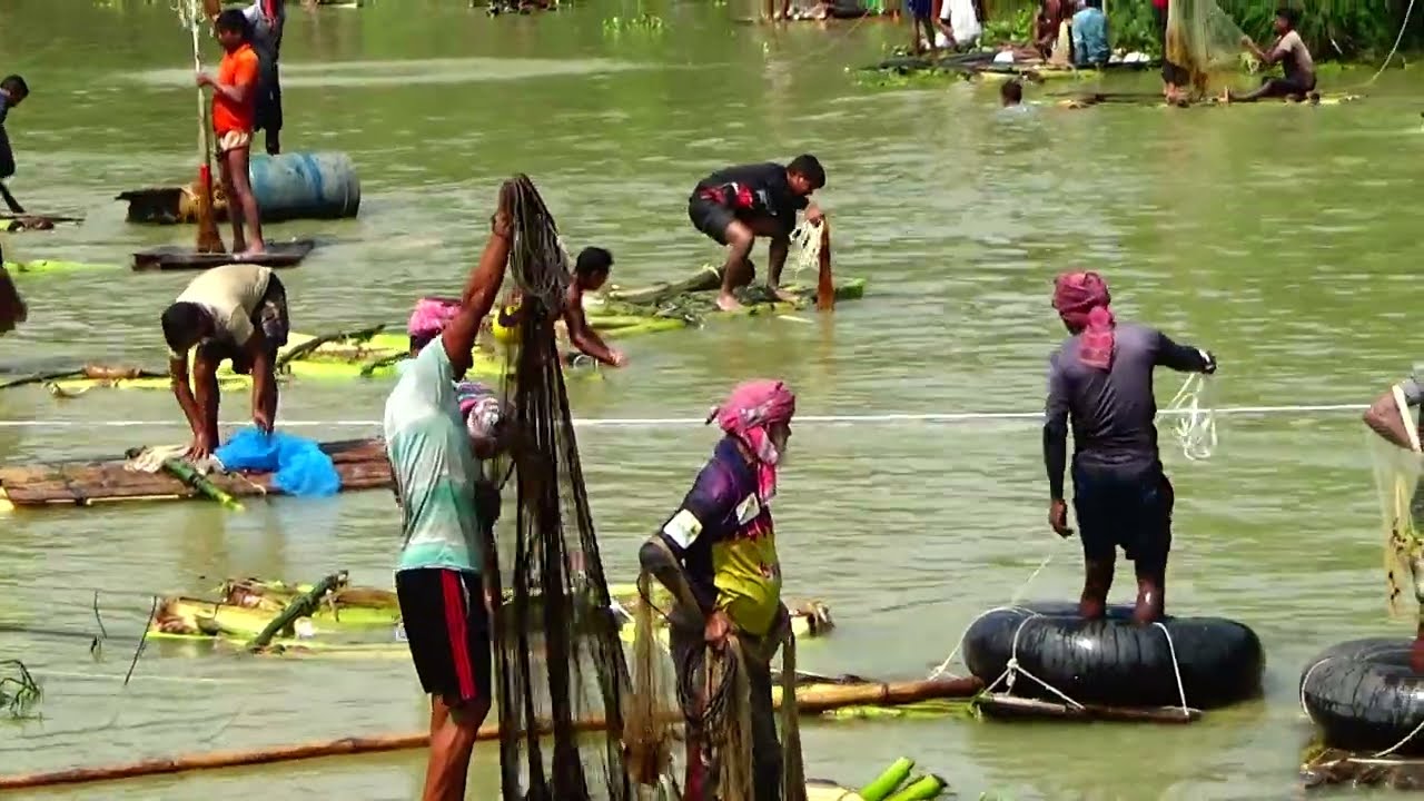 Every caster will remember this net fishing festival 🐟
