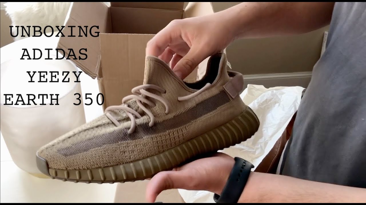 UNBOXING YEEZY EARTH 350 BOOST
