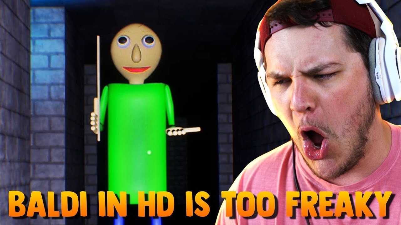 OH HECK NO THIS IS WAY TOO SCARY... | Baldi's Basics Remastered