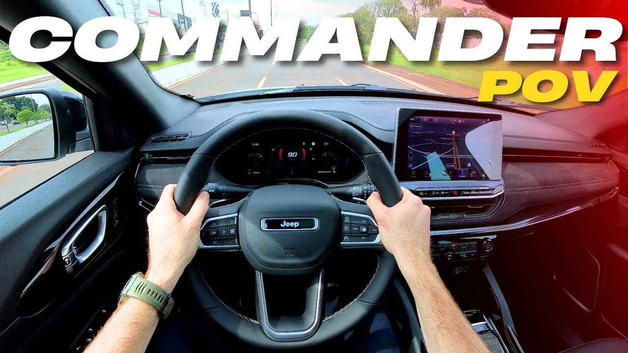 JEEP COMMANDER BLACKHAWK 2026 - POV Test Drive (Áudio Binaural)