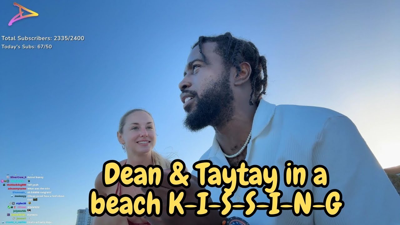 Dean and Taylor in a beach!