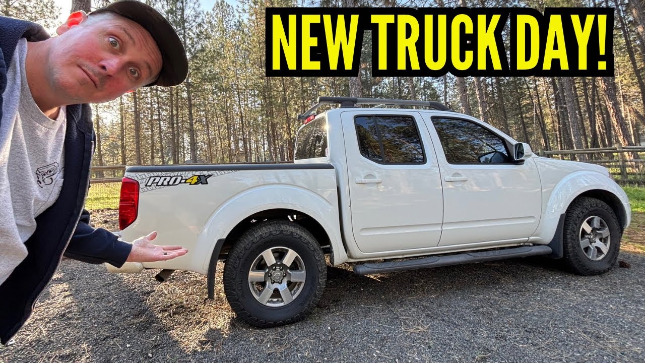 Nissan Frontier Pro-4x.   First drive!  New project.