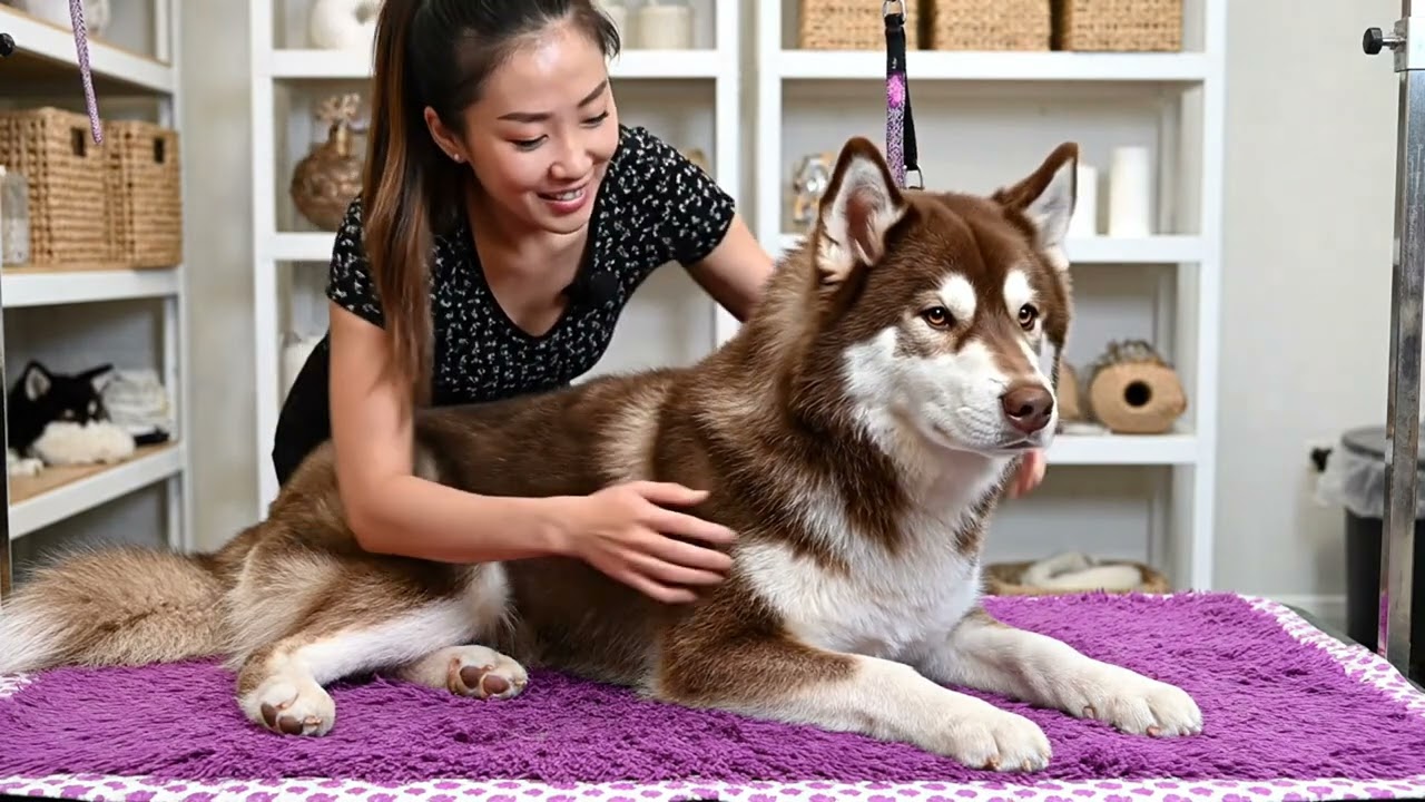 Ah Ha! Kwan Doesn’t Know What’s Wrong with Toto, but She Tries to Help Finally She Finds the Problem