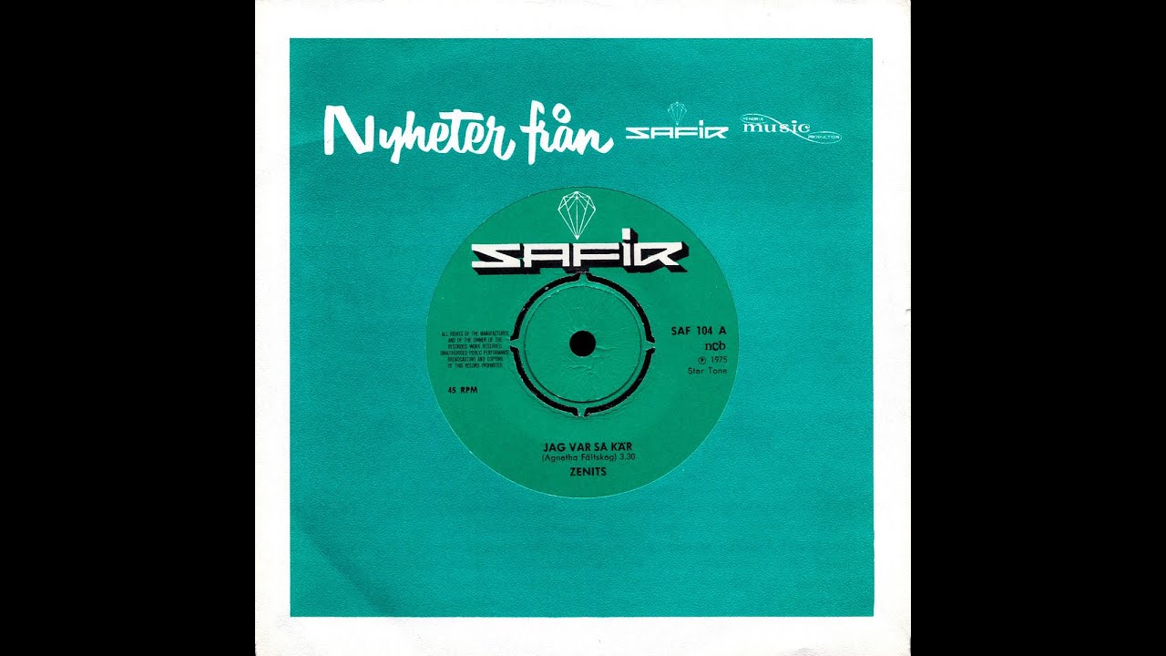 Zenits - Jag Var S&aring; K&auml;r (Agnetha F&auml;ltskog Cover) - 1975