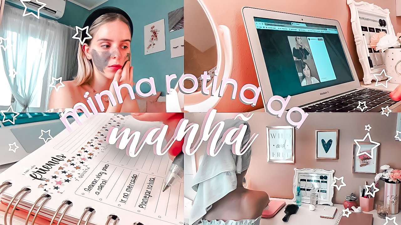 Rotina da manhã | autocuidado, trabalho e estudo nas férias ♡︎