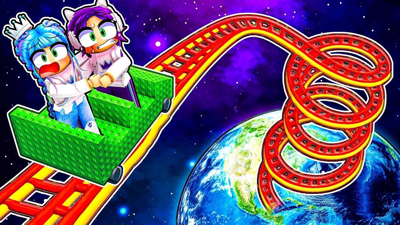 Can I SURVIVE the CRAZIEST Roller Coaster in Roblox??