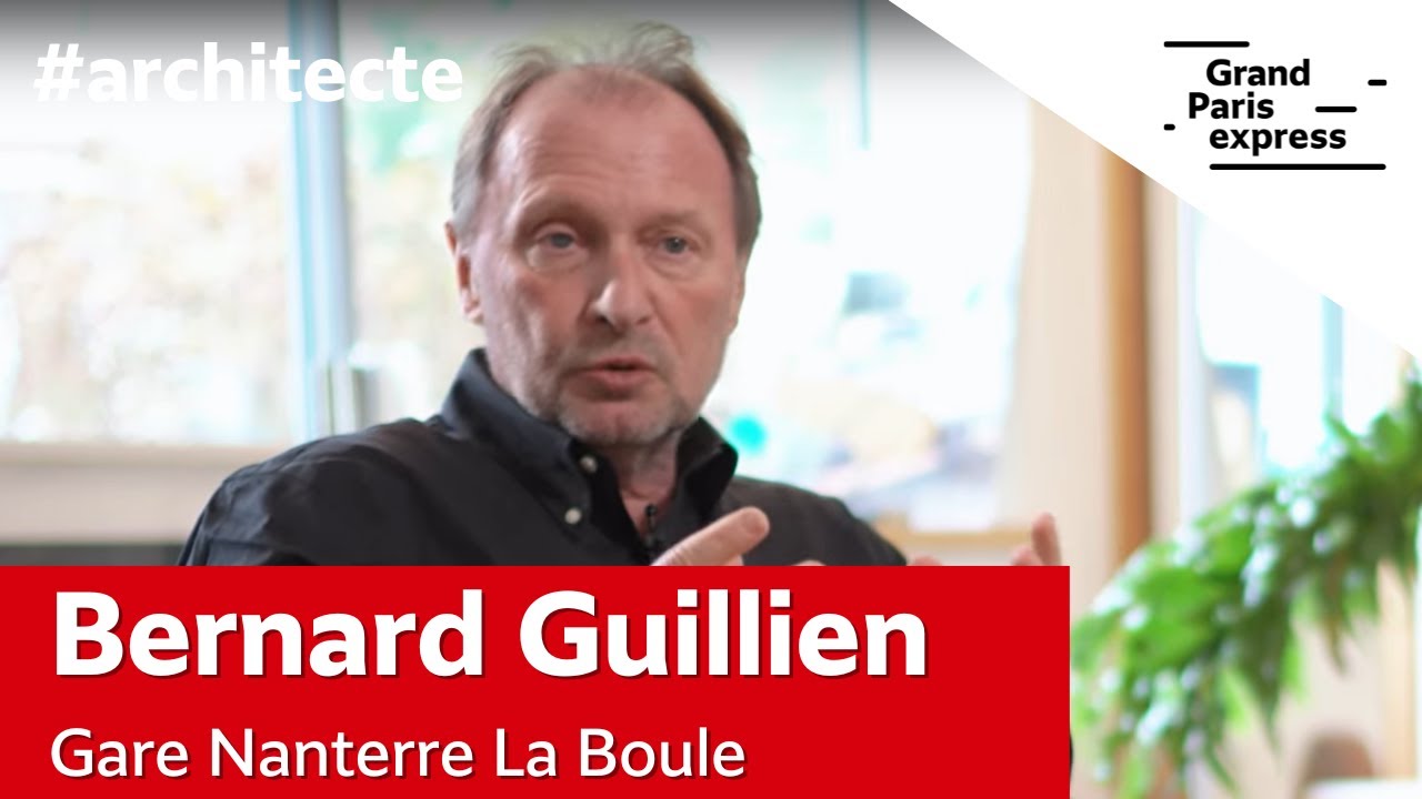Nanterre La Boule : la gare du Grand Paris Express gare par l'architecte Bernard Guillien